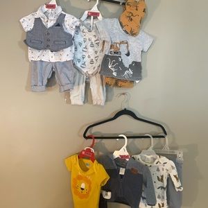 Sold ✅sets baby boy clothes and different brands.